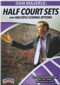 Thumbnail for Half Court Sets With Multiple Scoring Options by Dan Majerle Instructional Basketball Coaching Video