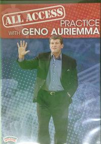 Thumbnail for All Access: Geno Auriemma Disc 1 by Geno Auriemma Instructional Basketball Coaching Video