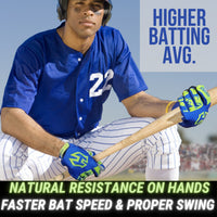 Thumbnail for Homer Handz Weighted Batting Gloves Improve Swing
