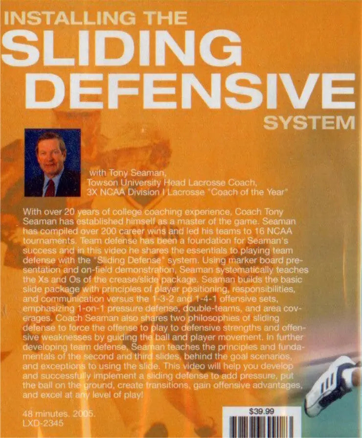 (Rental)-Installing the Sliding Defensive System Tony Seaman