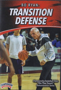Thumbnail for Bo Ryan: Transition Defense by Bo Ryan Instructional Basketball Coaching Video