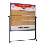 custom volleyball rolling magnetic dry erase locker room