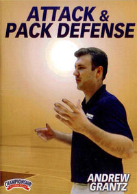 Thumbnail for Attack And Pack Defense by Andrew Grantz Instructional Basketball Coaching Video