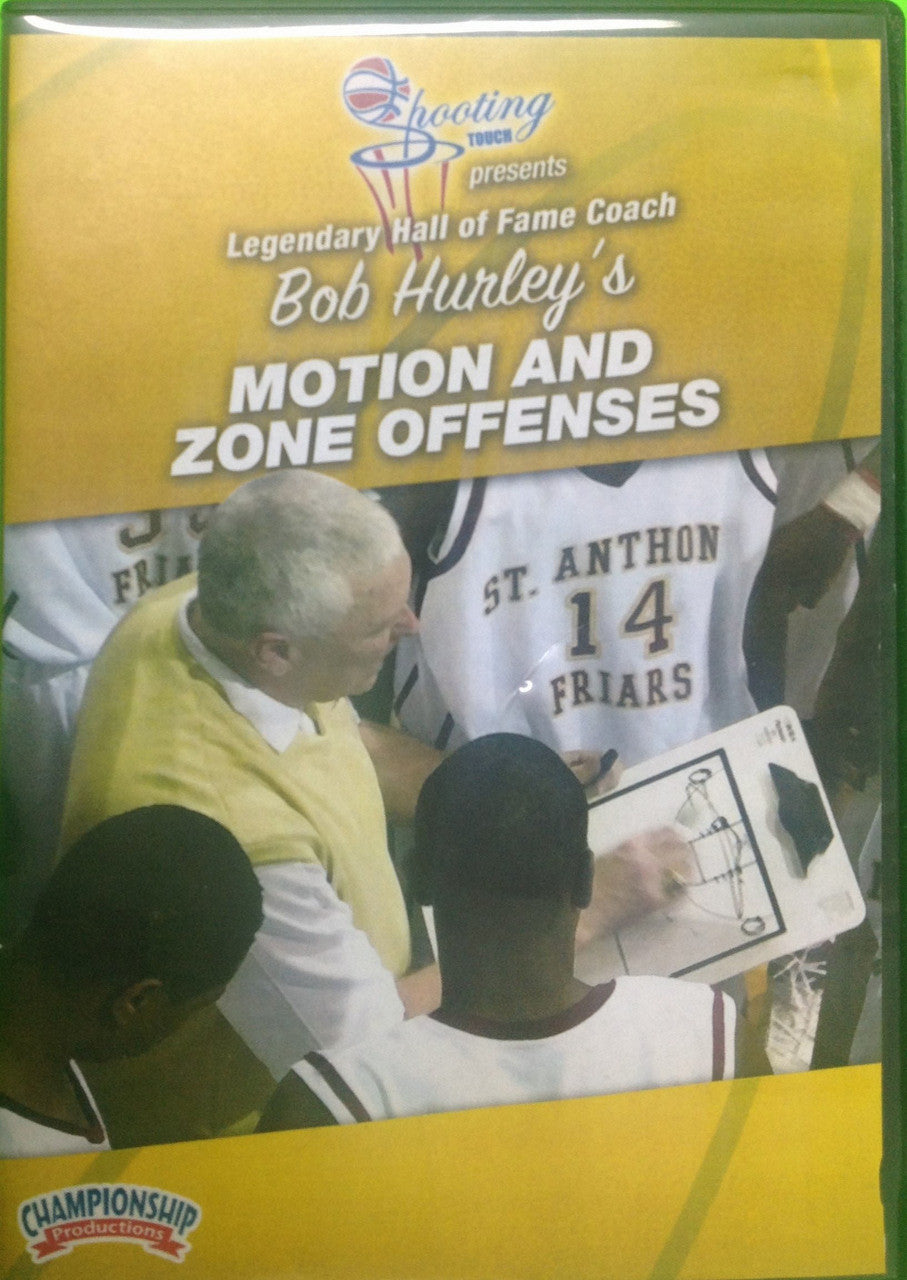Motion And Zone Offenses by Bob Hurley Instructional Basketball Coaching Video