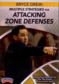Thumbnail for Multiple Strategies For Attacking Zone Defenses by Bryce Drew Instructional Basketball Coaching Video