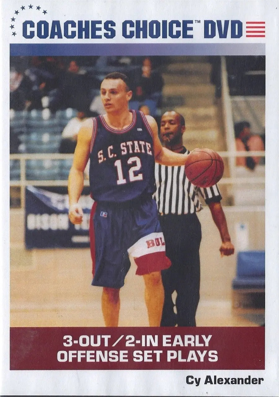 3 Out 2 In Early Offense Set Plays by Cy Alexander Instructional Basketball Coaching Video