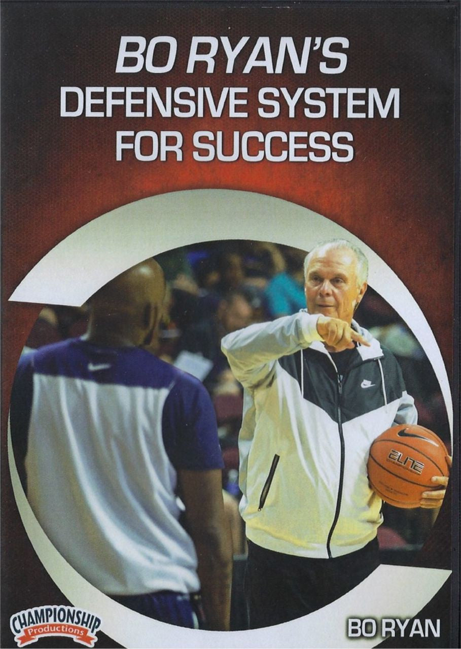 Bo Ryan's Defensive System For Success by Bo Ryan Instructional Basketball Coaching Video