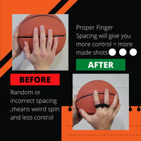 Thumbnail for Basketball Shot Finger Spacer Training Aid HoopsKing