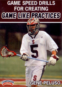 Thumbnail for Game Speed Drills for Creating Game Like Practices by Gene Peluso Instructional Lacrosse Coaching Video