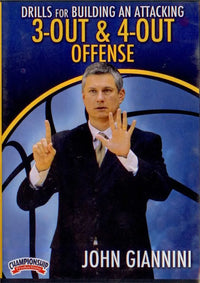 Thumbnail for Drills For Building At Attacking 3 Out & 4 Out Offense by John Giannini Instructional Basketball Coaching Video