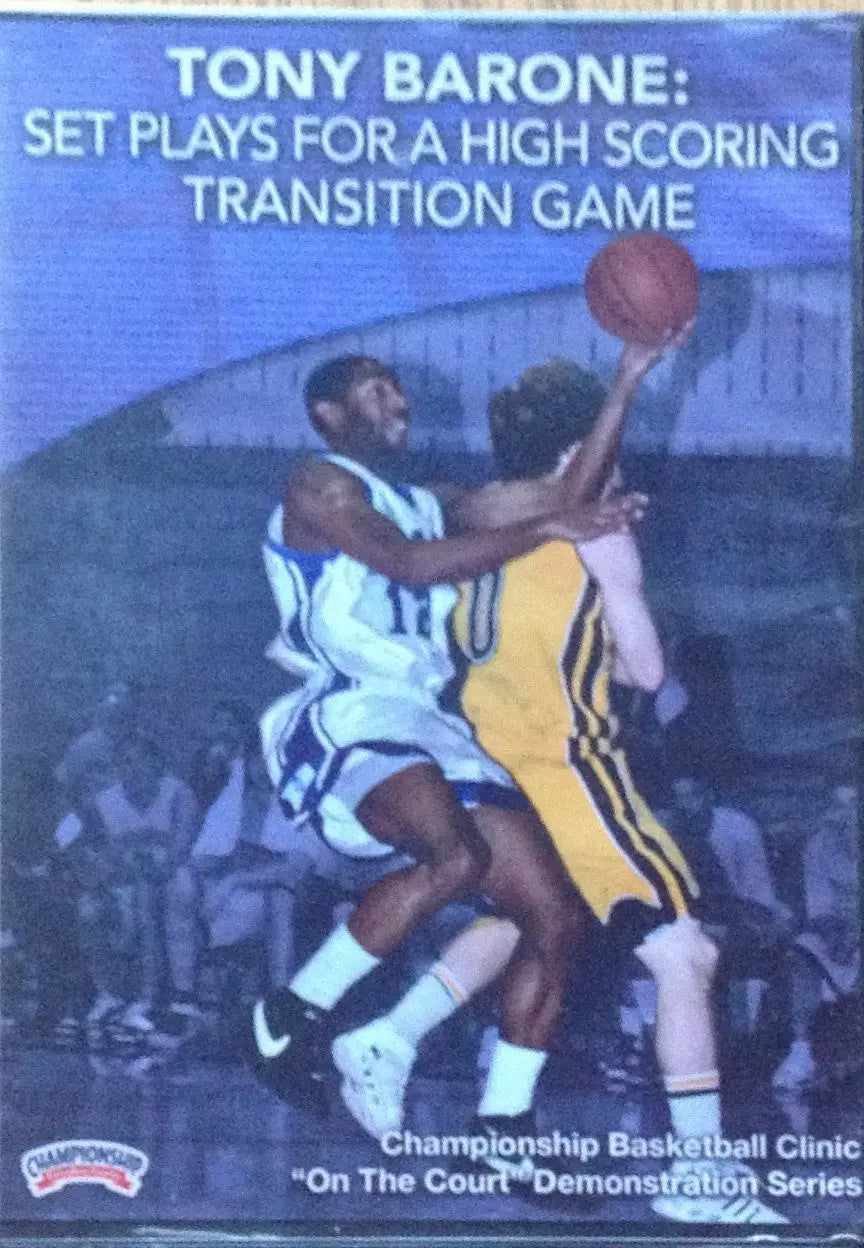 Set Plays For A High Scoring Transition Game by Tony Barone Instructional Basketball Coaching Video