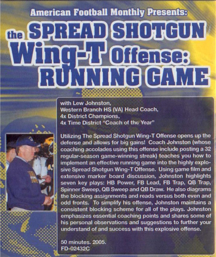 (Rental)-The Spread Shotgun Wing-t Offense: Running Game