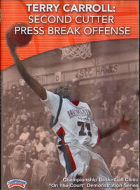 Thumbnail for Second Cutter Press Break Offense by Terry Carroll Instructional Basketball Coaching Video