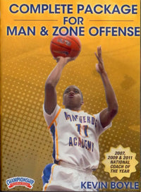 Thumbnail for Complete Package For Man & Zone Offense by Kevin Boyle Instructional Basketball Coaching Video