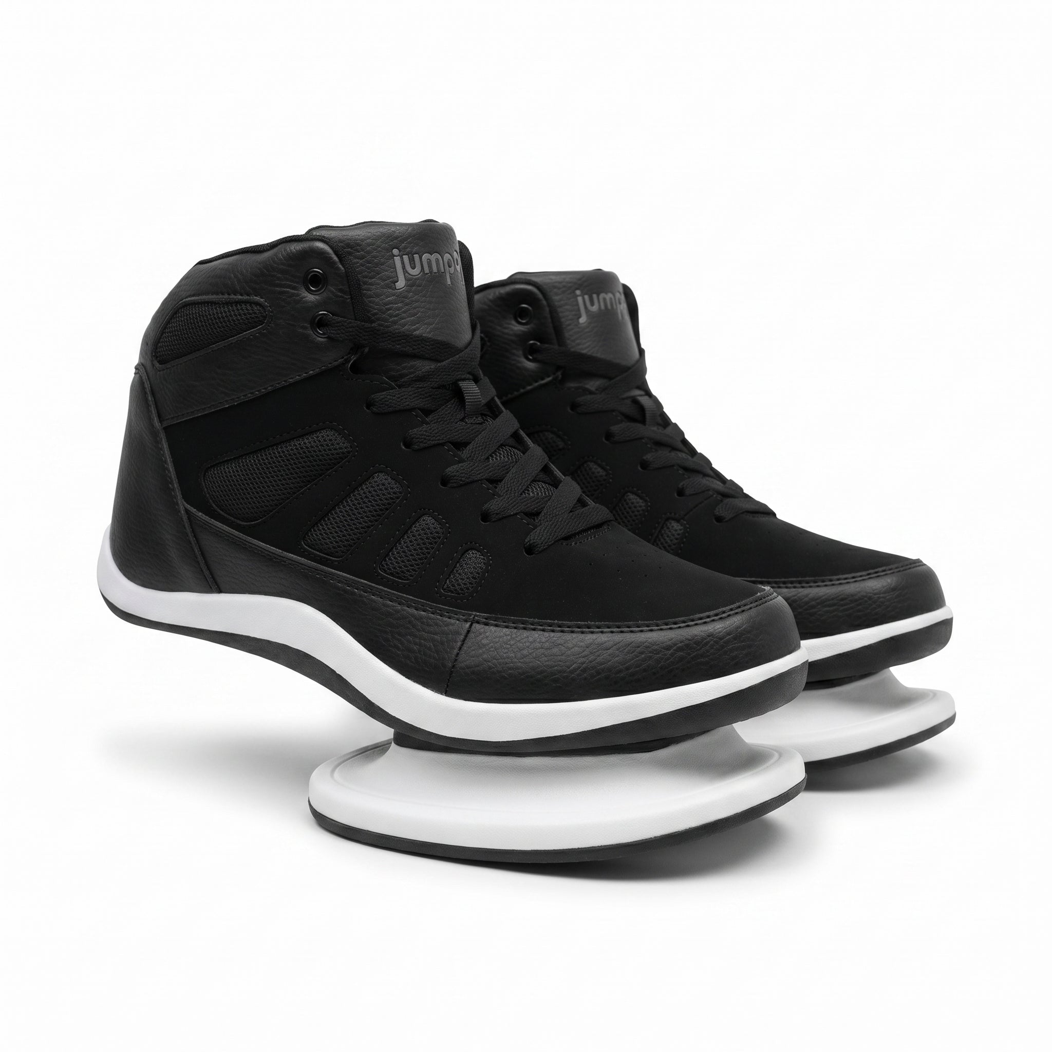Plyometric training shoes to build explosive leg power for a Ronaldo style soccer shot