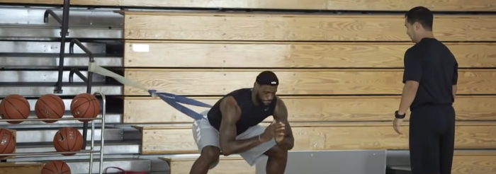 LeBron James workout routine