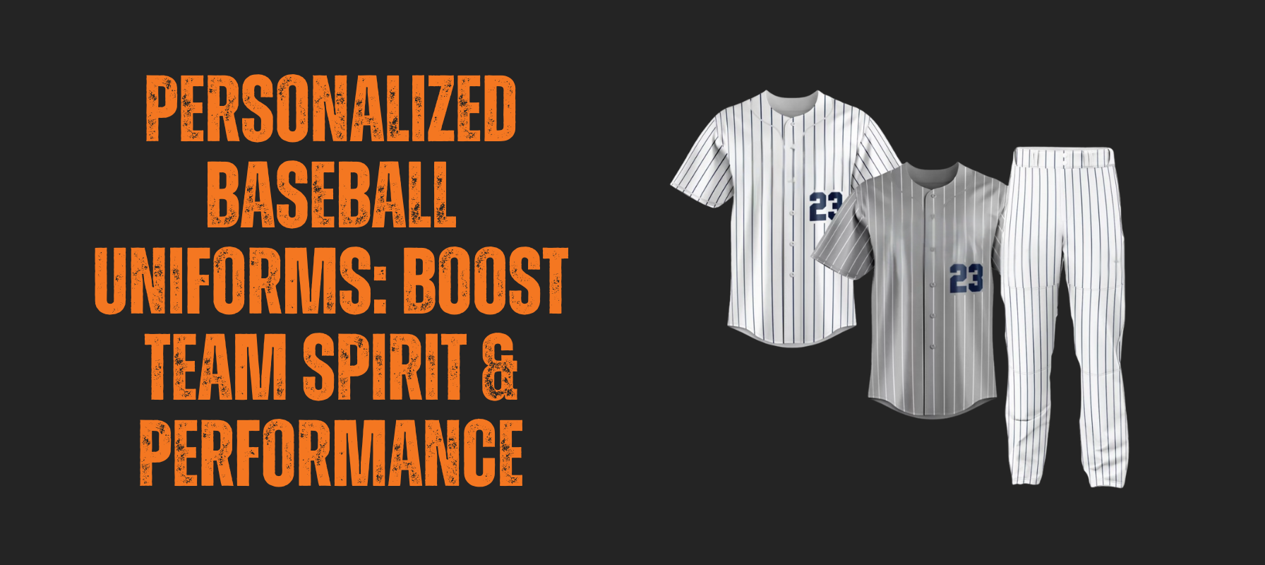 Personalized Baseball Uniforms