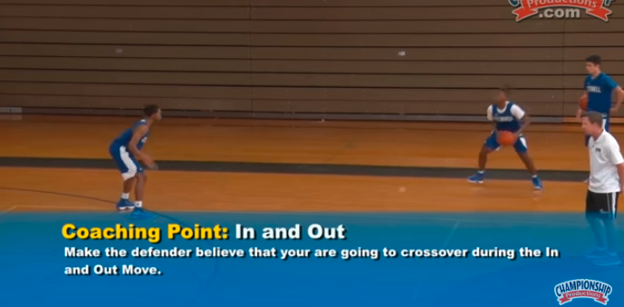 Break the Defender : Inside Out Dribble Crossover