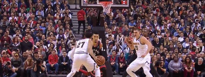 Nuggets at Raptors