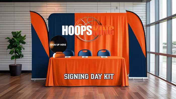 Creative Signing Day Table