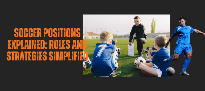 Soccer positions and formations explained on a tactics board