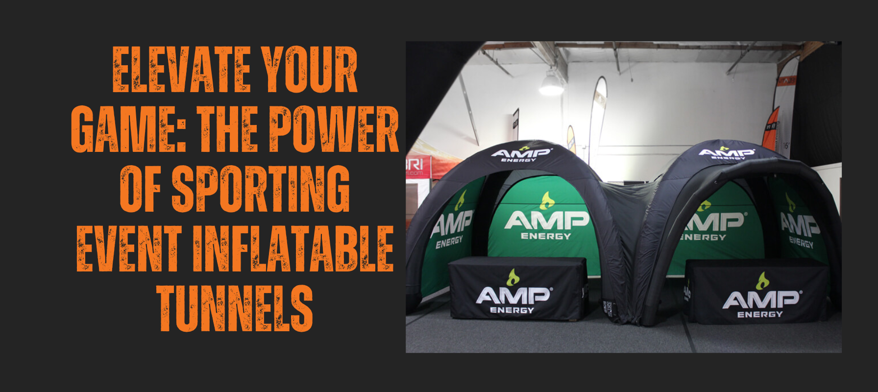 Sporting Event Inflatable Tunnels