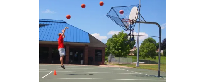 Inground basketball hoop