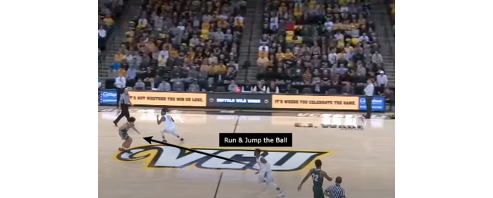 Run Jump Defense Basketball