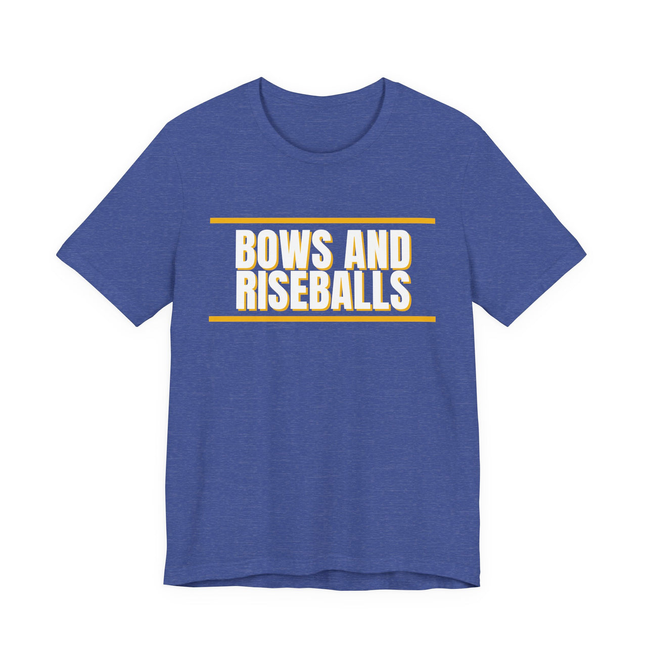 Bows And Riseballs — Softball T-Shirt