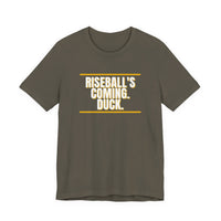 Thumbnail for Riseball's Coming. Duck. — Softball T-Shirt