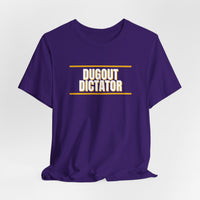 Thumbnail for Dugout Dictator — Baseball T-Shirt