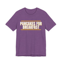 Thumbnail for Pancakes For Breakfast — Football T-Shirt