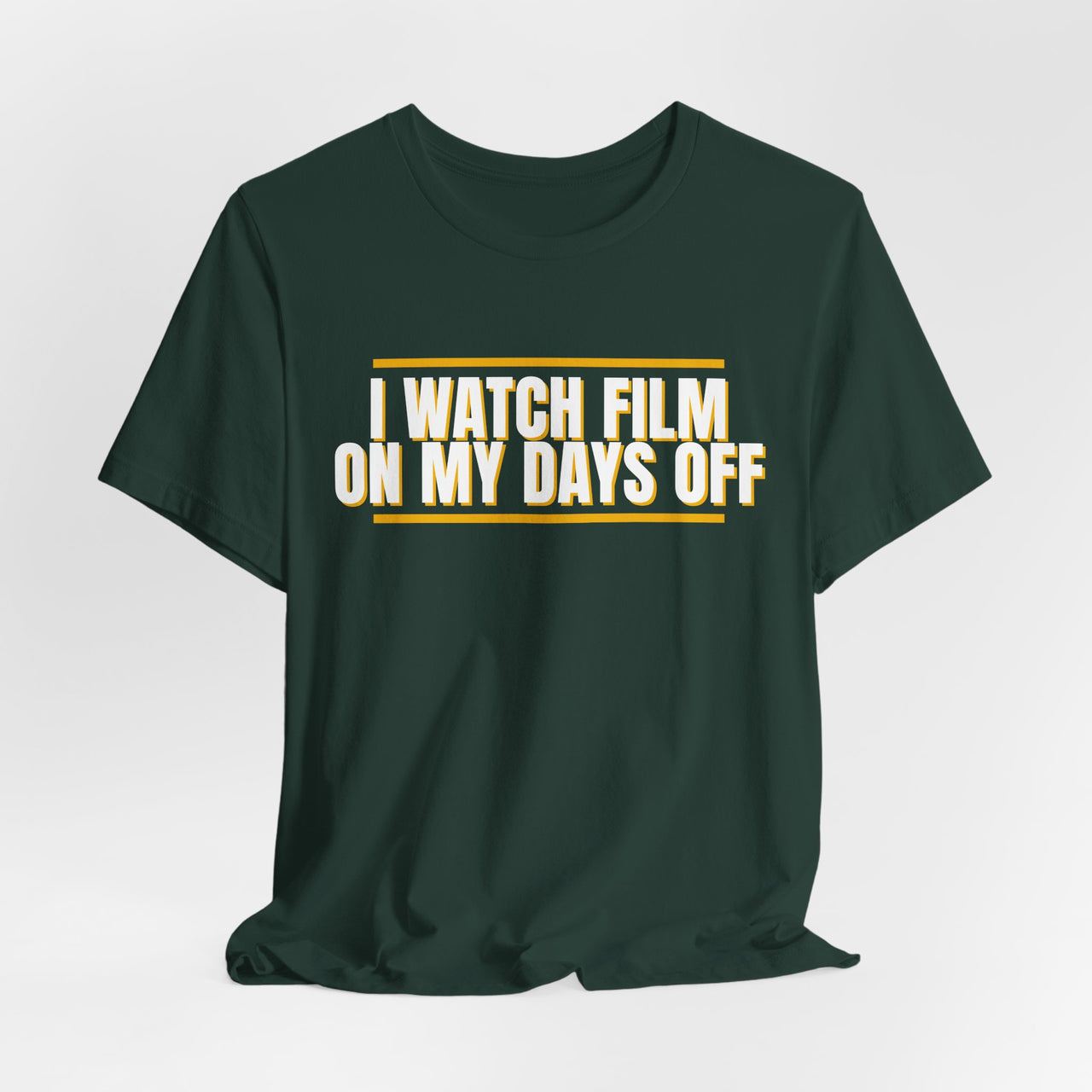 I Watch Film On My Days Off — Basketball T-Shirt