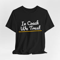 Thumbnail for In Coach We Trust — Football T-Shirt