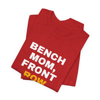 Thumbnail for Bench Mom, Front Row Mouth — Basketball T-Shirt