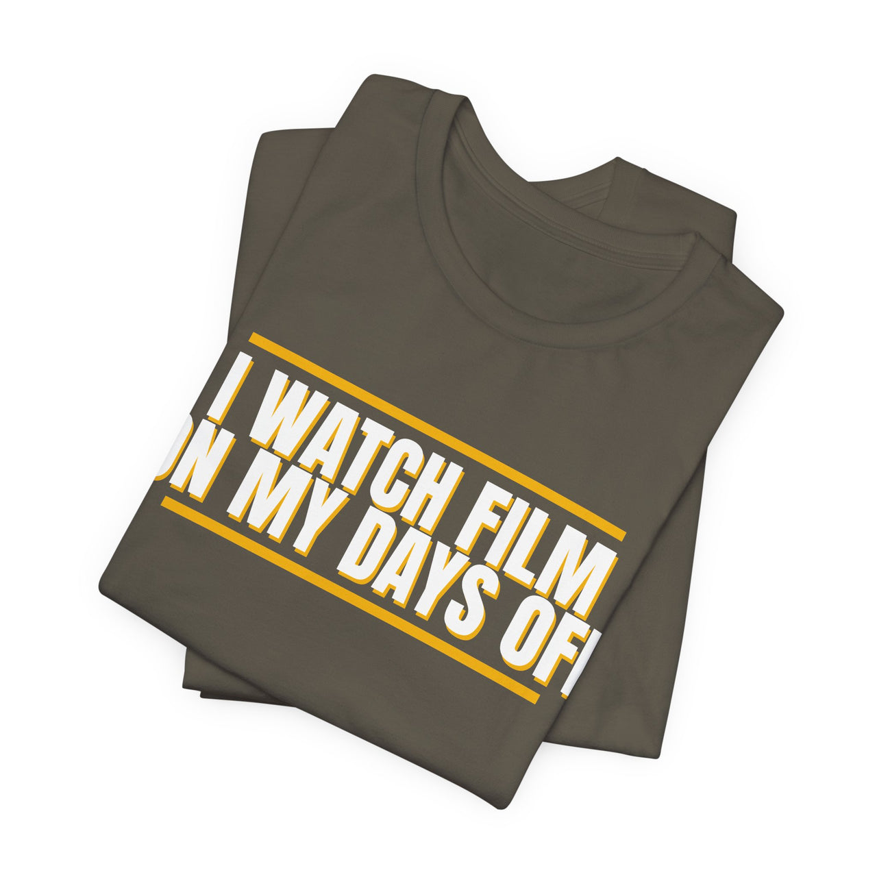 I Watch Film On My Days Off — Basketball T-Shirt