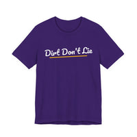 Thumbnail for Dirt Don't Lie — Baseball T-Shirt