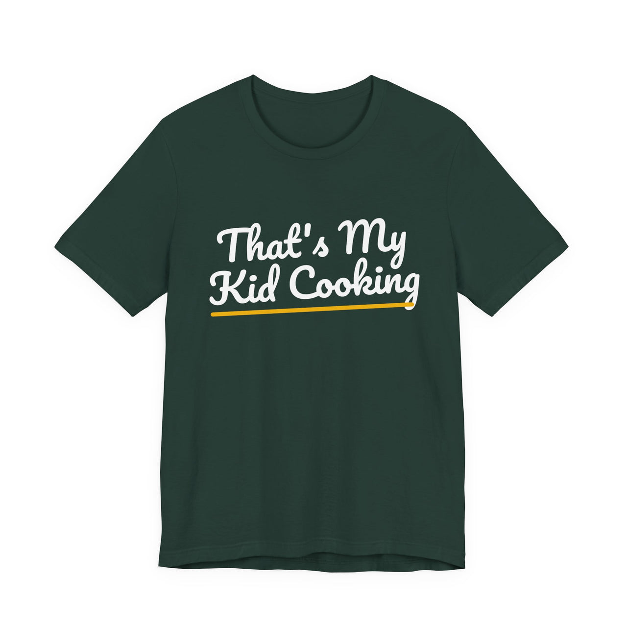 That's My Kid Cooking — Basketball T-Shirt