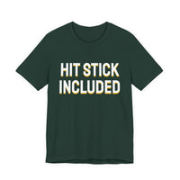Thumbnail for Hit Stick Included — Football T-Shirt