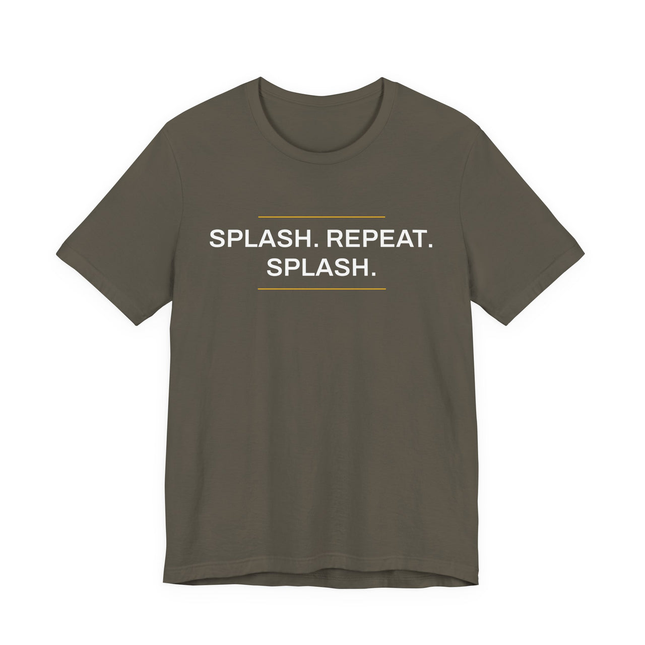 Splash. Repeat. Splash. — Basketball T-Shirt