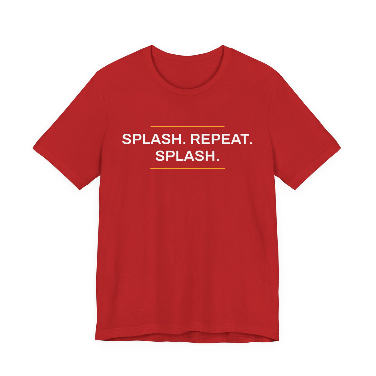 Splash. Repeat. Splash. — Basketball T-Shirt