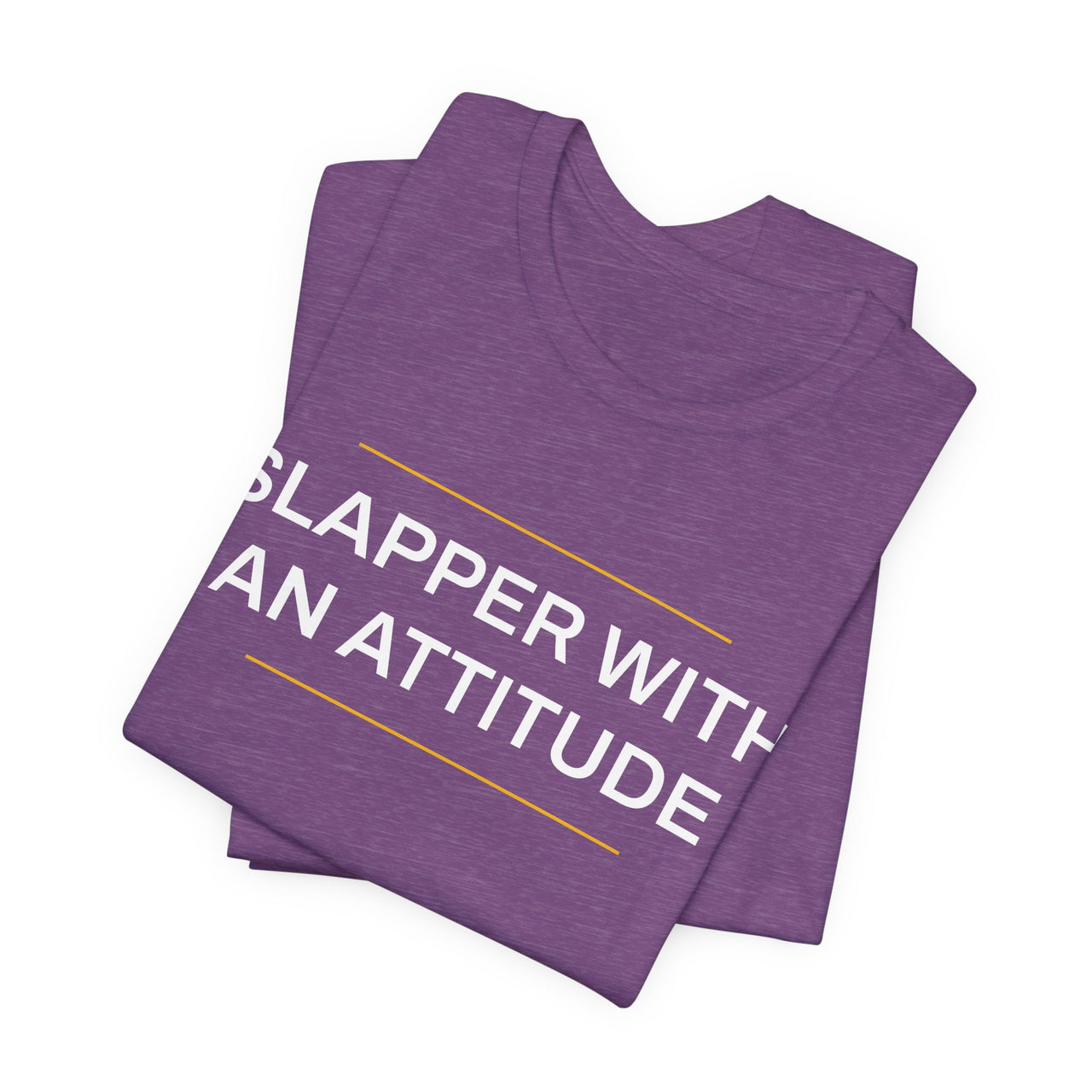 Slapper With An Attitude — Softball T-Shirt