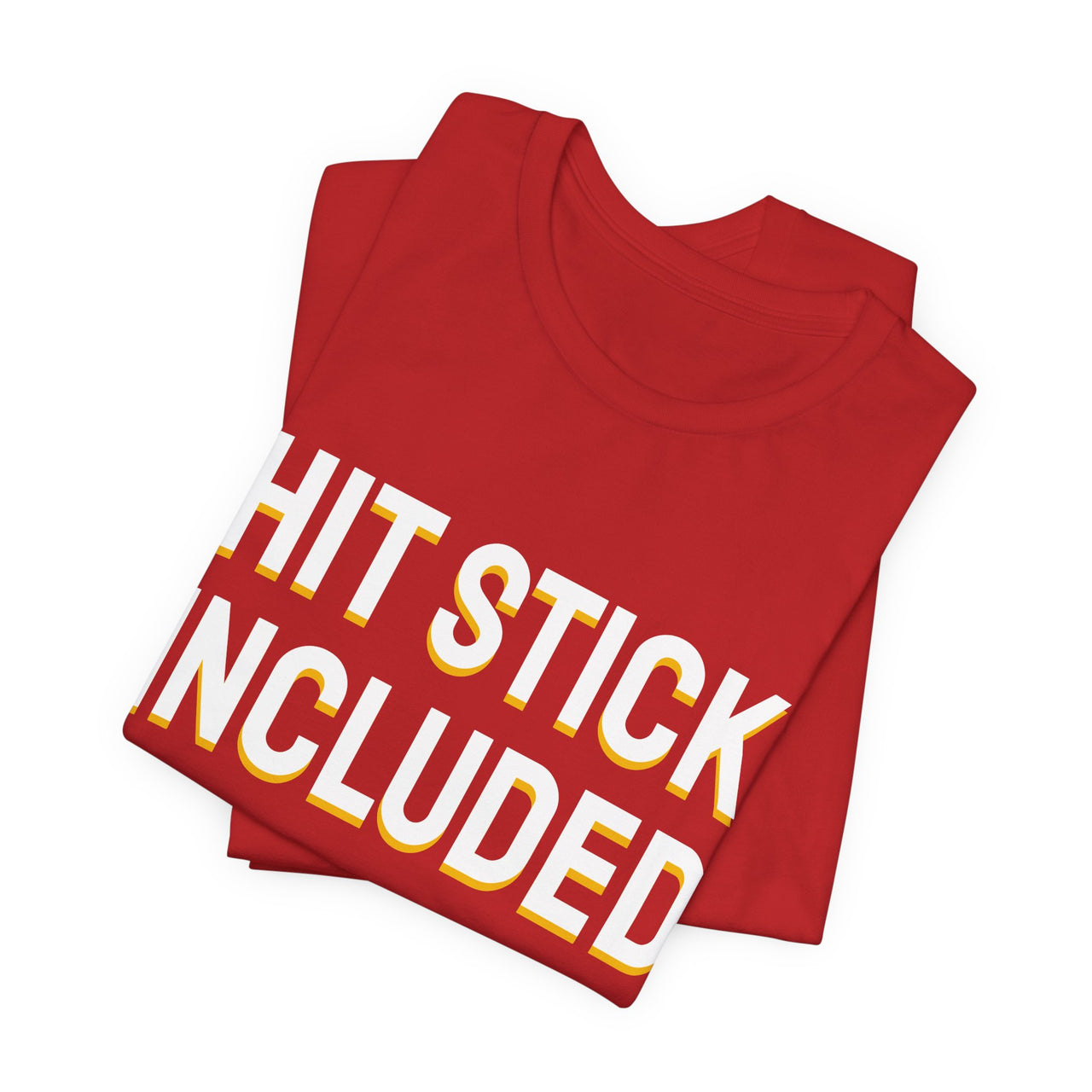 Hit Stick Included — Football T-Shirt