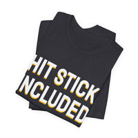 Thumbnail for Hit Stick Included — Football T-Shirt