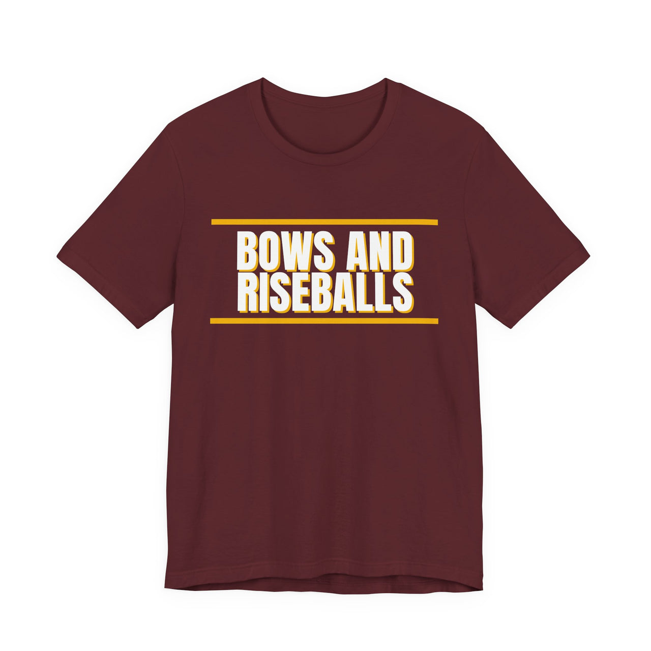 Bows And Riseballs — Softball T-Shirt