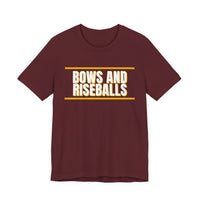 Thumbnail for Bows And Riseballs — Softball T-Shirt