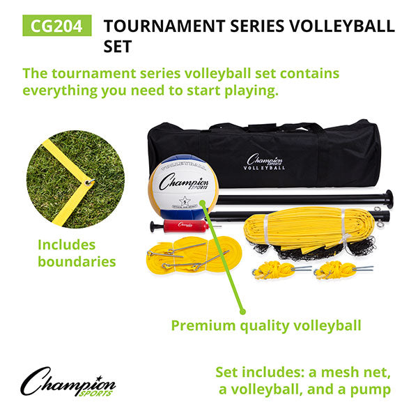 Tournament Series Volleyball Set