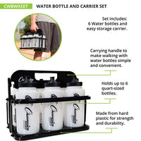 Thumbnail for WATER BOTTLE AND CARRIER SET