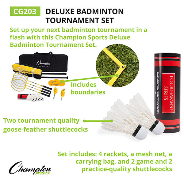 Tournament Series Badminton Set