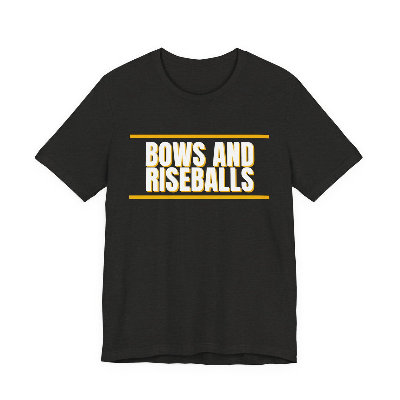 Bows And Riseballs — Softball T-Shirt